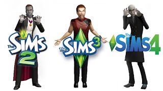 ♦ Sims 2 vs Sims 3 vs Sims 4: Vampires (Part 1)
