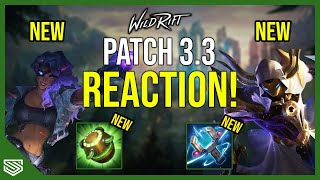 PATCH 3.3 PREVIEW REACTION! - 3 NEW CHAMPIONS - NEW RANKED MODE - STAR GUARDIAN XAYAH & MORE!