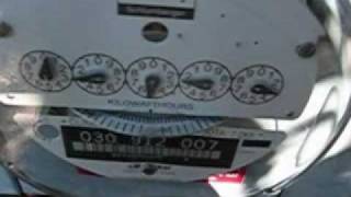 Meter Spinning Backwards