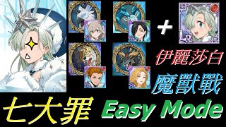 LR 伊麗莎白 魔獸戰 Easy Mode 組隊攻略【七大罪/Seven Deadly Sins】