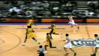 Jason Williams - schooling Reggie Miller Highlights vs.Pacers [01-05-01]