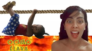 O CHÃO É LAVA - THE FLOOR IS LAVA