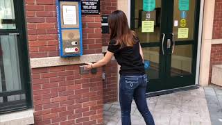 International Gateways students guide you through SJSU dormitory.