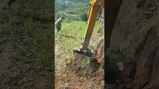 Terraced field slope protection construction process