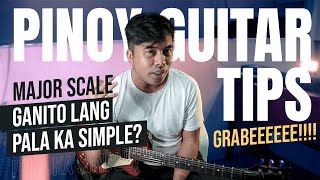 Major Scale Technique | JR Cuyam | Taglog Guitar Tips