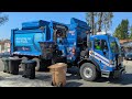 Fast Peterbilt 520 McNeilus ZR Garbage Truck 2407 on Recycle