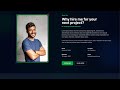 Building a Modern Portfolio Website with React and Tailwind CSS