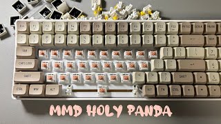 MMD holypanda switch keyboard asmr | Work with me!