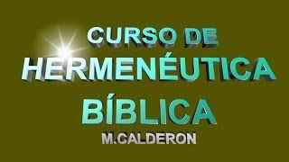 HERMENEUTICA BIBLICA CLASE 5-A FIGURAS LITERARIAS