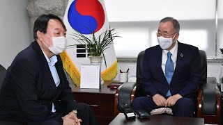 [녹취구성] 반기문 만난 윤석열, 최재형 입당에 \