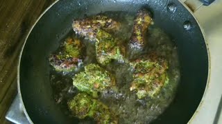 Green Chicken Tawa fry (Pudina flavor). Tawa chicken. ರುಚಿಯಾದ ಪುದೀನ ಚಿಕೆನ್ ಥವಾ ಫ್ರೈಮಾಡುವ ವಿಧಾನ.