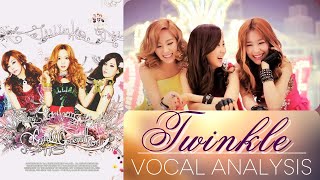 TWINKLE (Vocal Analysis)  |  Girls' Generation-TTS Taeyeon • Tiffany • Seohyun