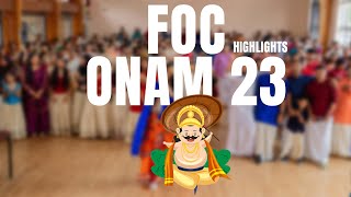 FOC Onam 2023 Highlights | Adipoli UK Onam Celebrations | Mallu