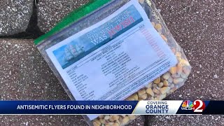 ‘Speak up on truth’: Orange County residents denounce antisemitic flyers left in neighborhood