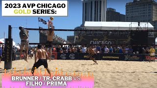 Brunner/Crabb vs. Filho/Priima - 2023 Chicago AVP Gold Series