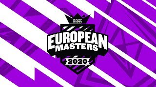 LDLC vs RGO | Semifinal Game 3 | EU Masters | LDLC OL vs AGO ROGUE (2020)