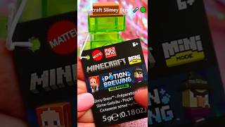 ASMR UNBOXING Minecraft Mini Mode Review ❤️#shorts #asmr #minecraft #slime #trending #gaming #fyp