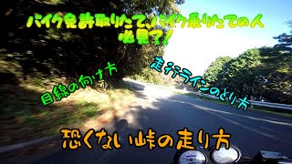 【VT250スパーダ】超ざっくり！バイクで峠の走り方！！