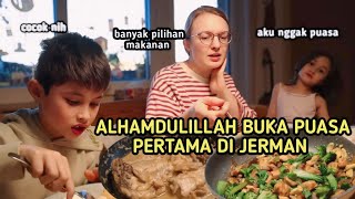 BUKA PUASA PERTAMA DI JERMAN!! MASAK BANYAK BANGET!!