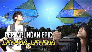 PERTARUNGAN LANGIT  LAYANG LAYANG