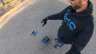 Skydio 2 motion tracking with Beacon \u0026 drone drag 'n' drop + Onewheel XR ride