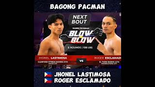 Bagong Pacman,Tubong Ozamiz City,, Pacman Jhonyl Lastimosa vs Roger Esclamado Full Fight Highlights