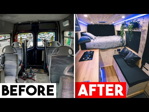 VANCONVERSION TIMELAPSE – FROM START TO FINISH | VANLIFE