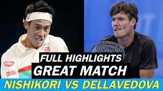 Kei Nishikori 錦織圭 vs Matthew Dellavedova Full Highlights | Tennis 2025 (HD)