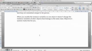 Objective C Tutorials 53 Implemetation Section of A Class