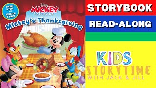 🦃💨 Kids Read Aloud Books : Disney Mickey \u0026 Friends : Mickey’s Thanksgiving