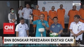 BNN Bongkar Peredaran Ekstasi Cair