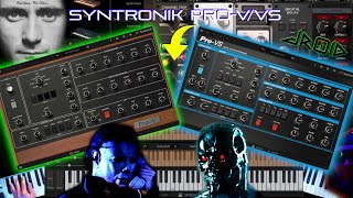 IK Multimedia Syntronik Pro-V & VS Synths, Based On Sequential Prophet Synthesizers Sound Demo