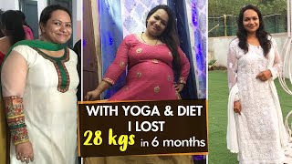 Weight Loss Journey: With Yoga & Diet | Fat to Fit | Fit Tak