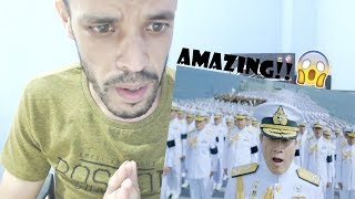 เพลงสรรเสริญพระบารมี อลังการบนเรือหลวงจักรีนฤเบศร (Official) ||REACTION|| جزائري