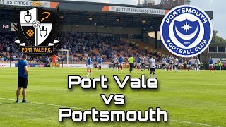 Match Day Vlog || Port Vale vs Portsmouth