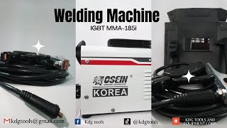 OSEIN Welding Machine l  IGBT MMA-185i #weldingmachine #kdgtools