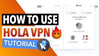 HOW TO USE HOLA VPN 🤔 : Here's How to Use Hola VPN [Beginner-Friendly] ✅🔐