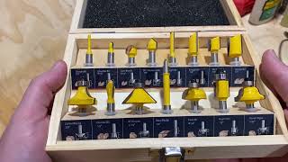 KOWOOD Router Bits Set Review, PERFECT for your custom cutting board project and more!