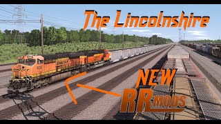 Trainz | BNSF Lincolnshire with the new RRMODS ES44ACs