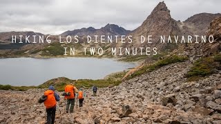 Hiking Los Dientes de Navarino Trek in 2 Minutes