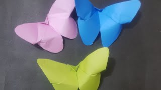 Butterfly Origami|| Diy paper butterfly || How to make paper butterfly || Paper craft || Origami