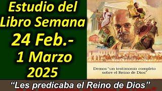 Comentarios Estudio del Libro de Congregación (respuestas para las reuniones) 24 Febrero-2 Marzo