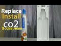 How To Replace Install Sodastream Co2 Cylinder