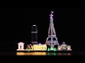 BrickBling Light Kit For LEGO City Skyline Series Paris 21044