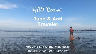 #GaoCoCoNutBeahfront@Phala บ้านเก๋าโคโค่นัท หาดพลา บ้านฉาง ระยอง บ้านพักติดทะเล บ้านพักติดริมทะเล