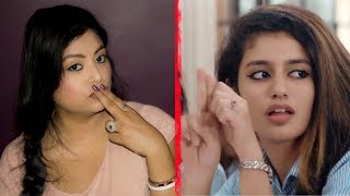 Priya Prakash Varrier Inspired Makeup Look Tutorial | Oru Adaar Love | Indian Makeup