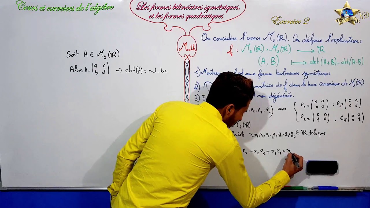 Exercices Corrigés Sur Les Formes Bilinéaires Et Quadratiques