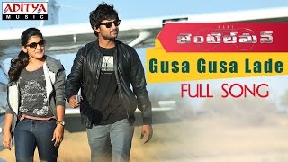 Gusa Gusa Lade Full Song | Gentleman Telugu Movie | Nani, Surabhi, Niveda, Mani Sharmaa