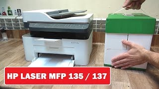 HP Laser MFP135 / MFP137 Обзор, отзывы. Прошивка