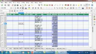 LibreOffice Calc公務試算文件製作-22.分類小計